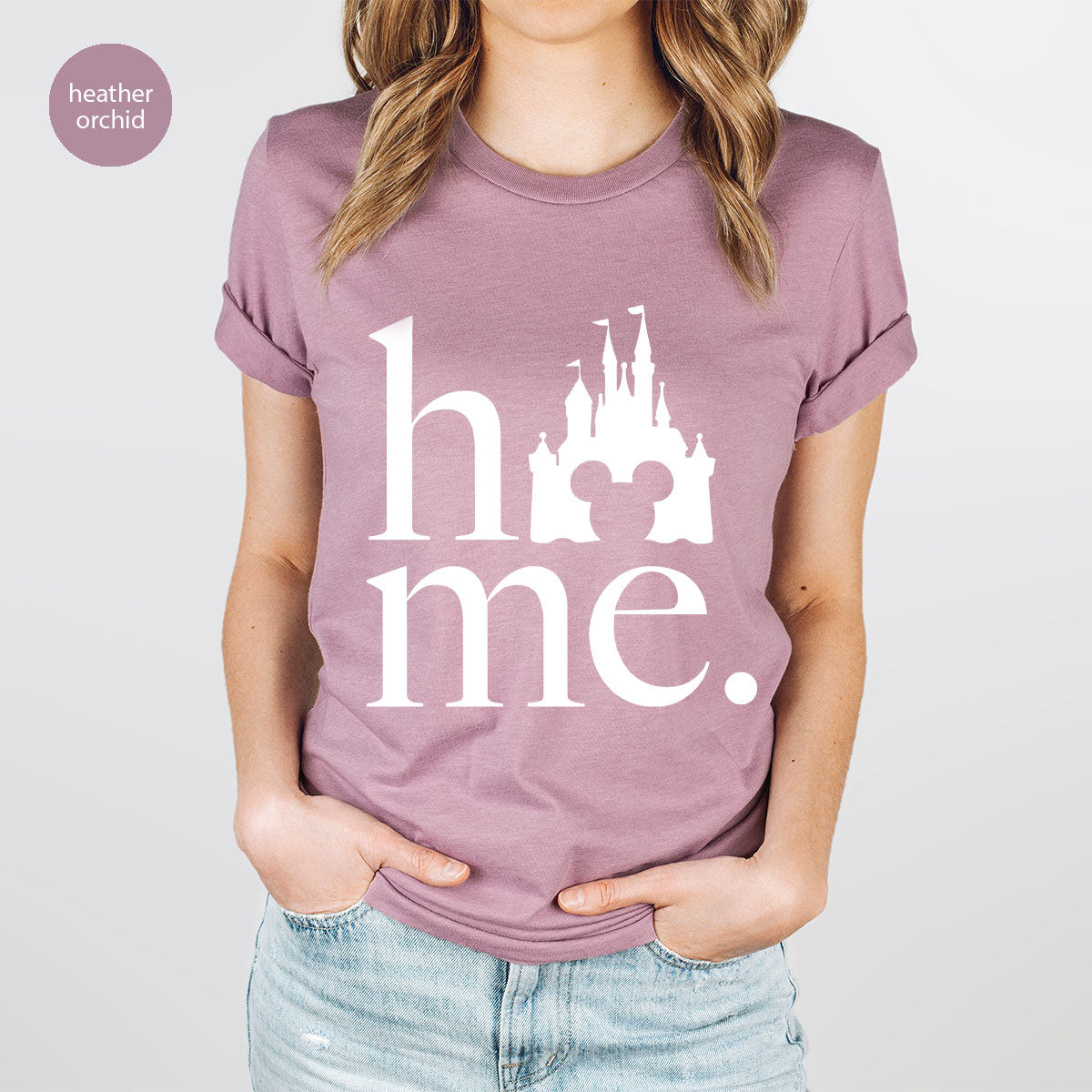 Disney Shirt, Disney Family Shirt, Disney Home Sweatshirt, Disney World Shirt, Disney Castle Graphic Tee for Kids, Disneyland Shirt