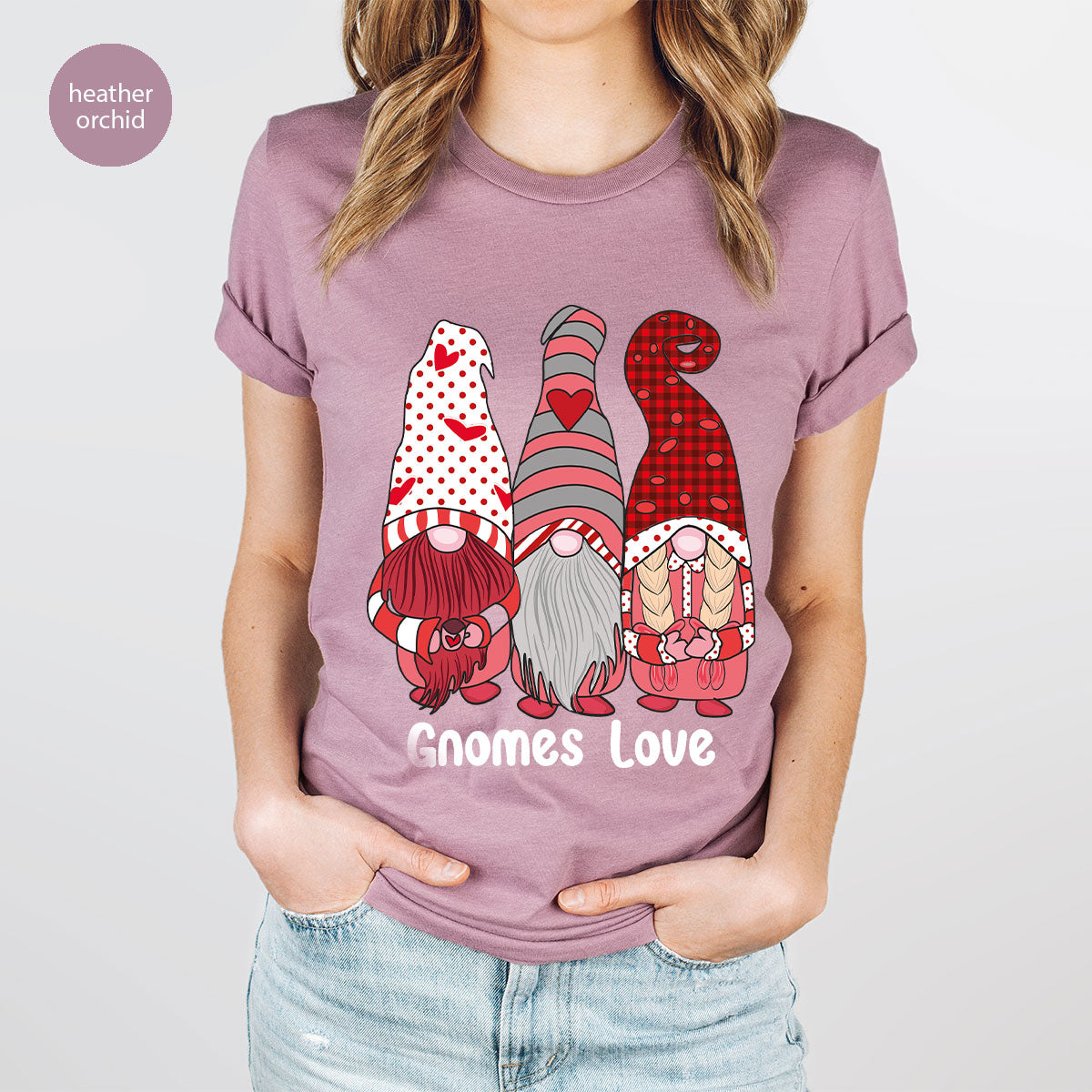 Gnomes Love Shirt, Love 4ever Shirt, Best Love T-Shirt, Valentine's Day Shirt 2023