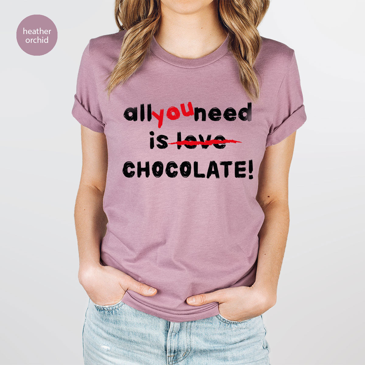 Anti Love Shirt, Chocolate T-Shirt, Anti Valentine's Day T-Shirt