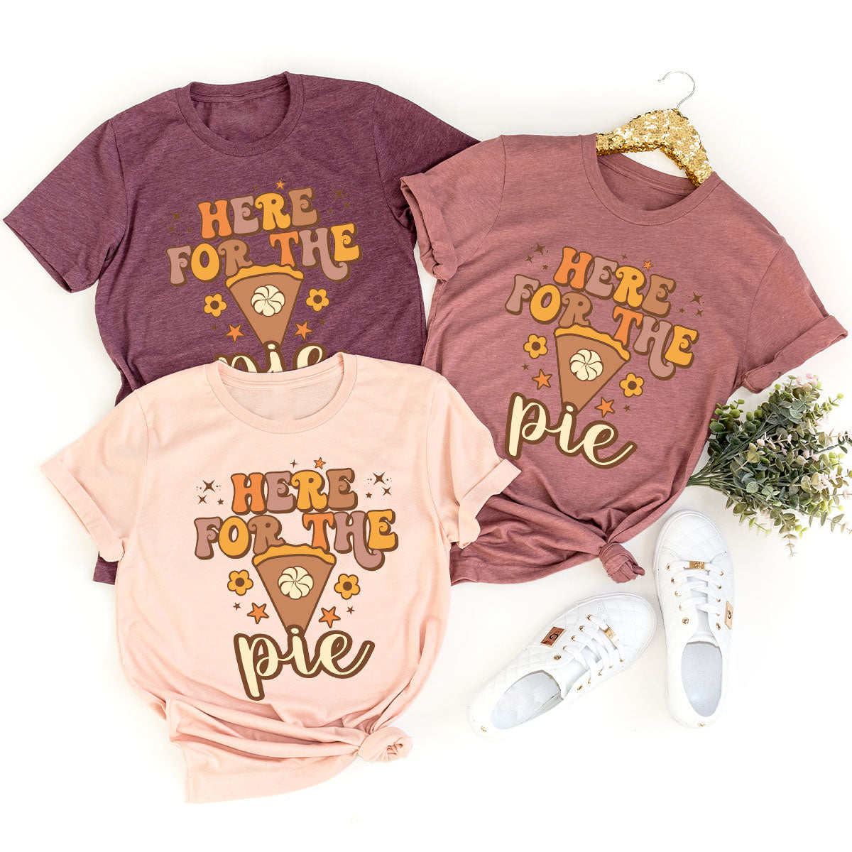 Here For The Pie Shirt, Funny Halloween Shirt, Cute Halloween Hoodie and Sweatshirt