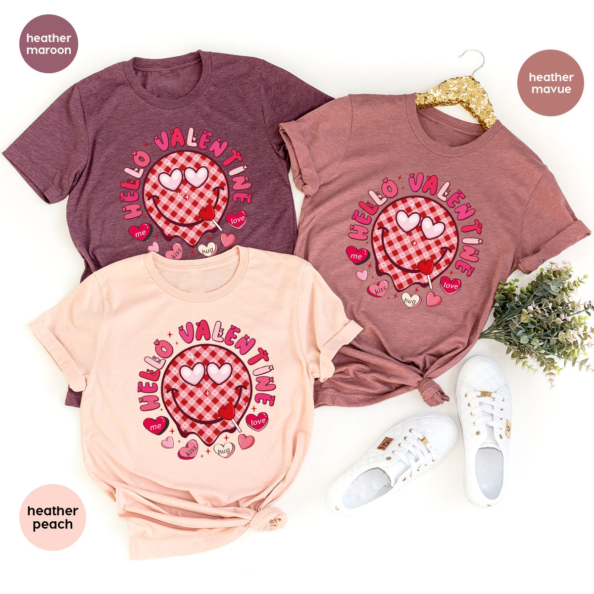 Hello Valentine Shirt, Valentine's Day Love Shirt, Gift for My Love T-Shirt