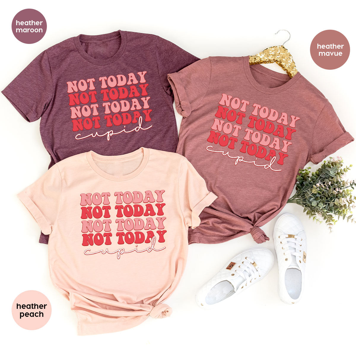 Not Today Shirt, Cupid T-Shirt, Cute Tee