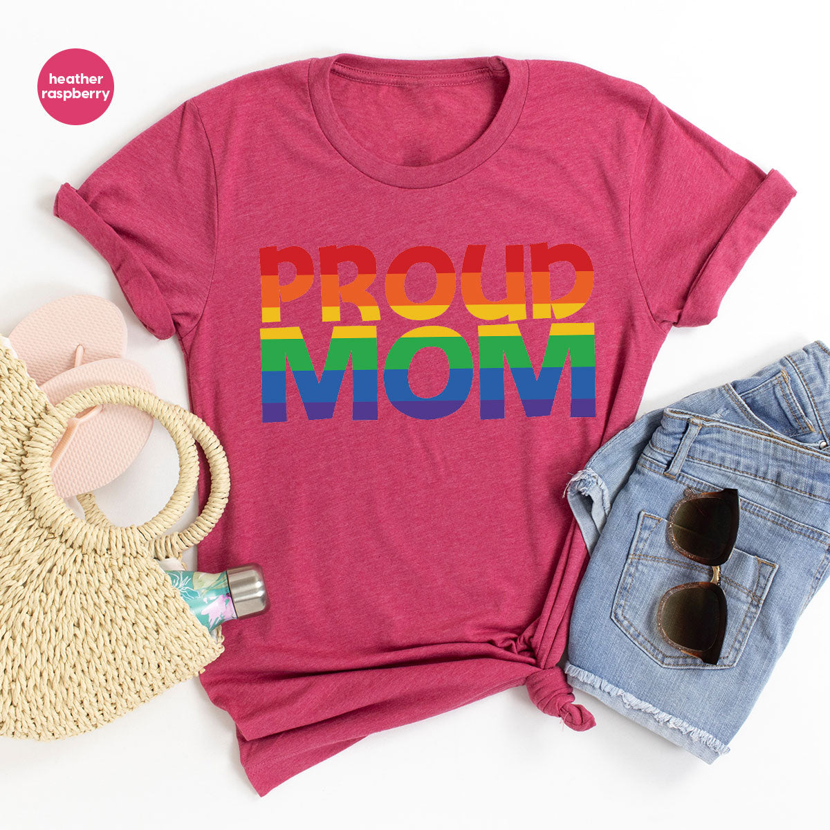 Proud Mom Shirt, LGBT Mom T-Shirt, LGBT Proud Tee