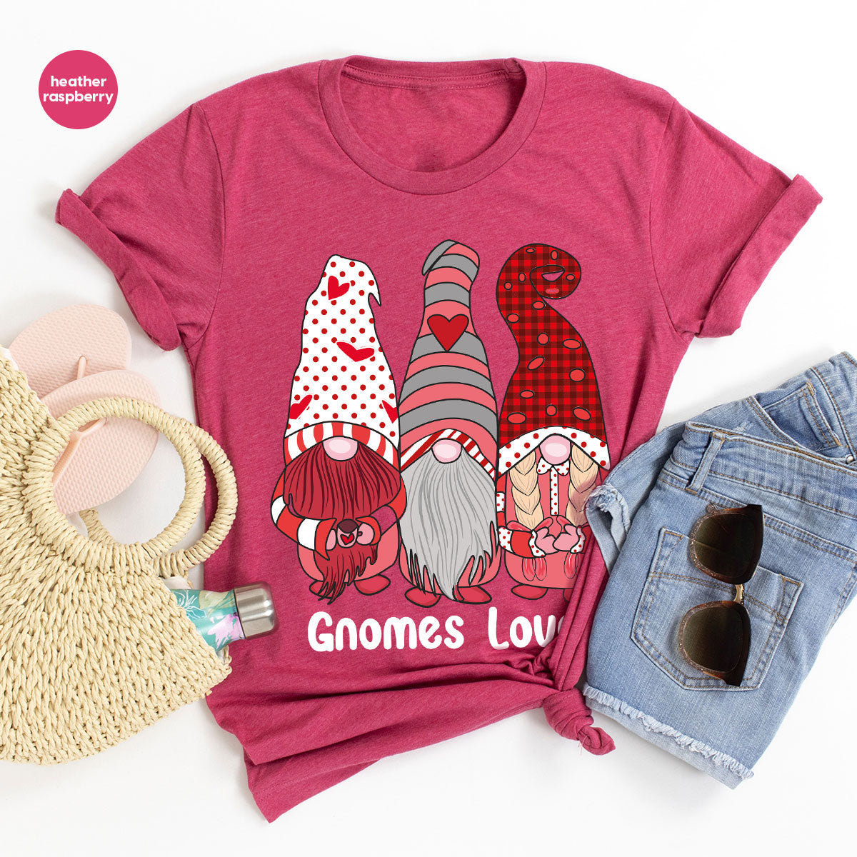 Gnomes Love Shirt, Love 4ever Shirt, Best Love T-Shirt, Valentine's Day Shirt 2023