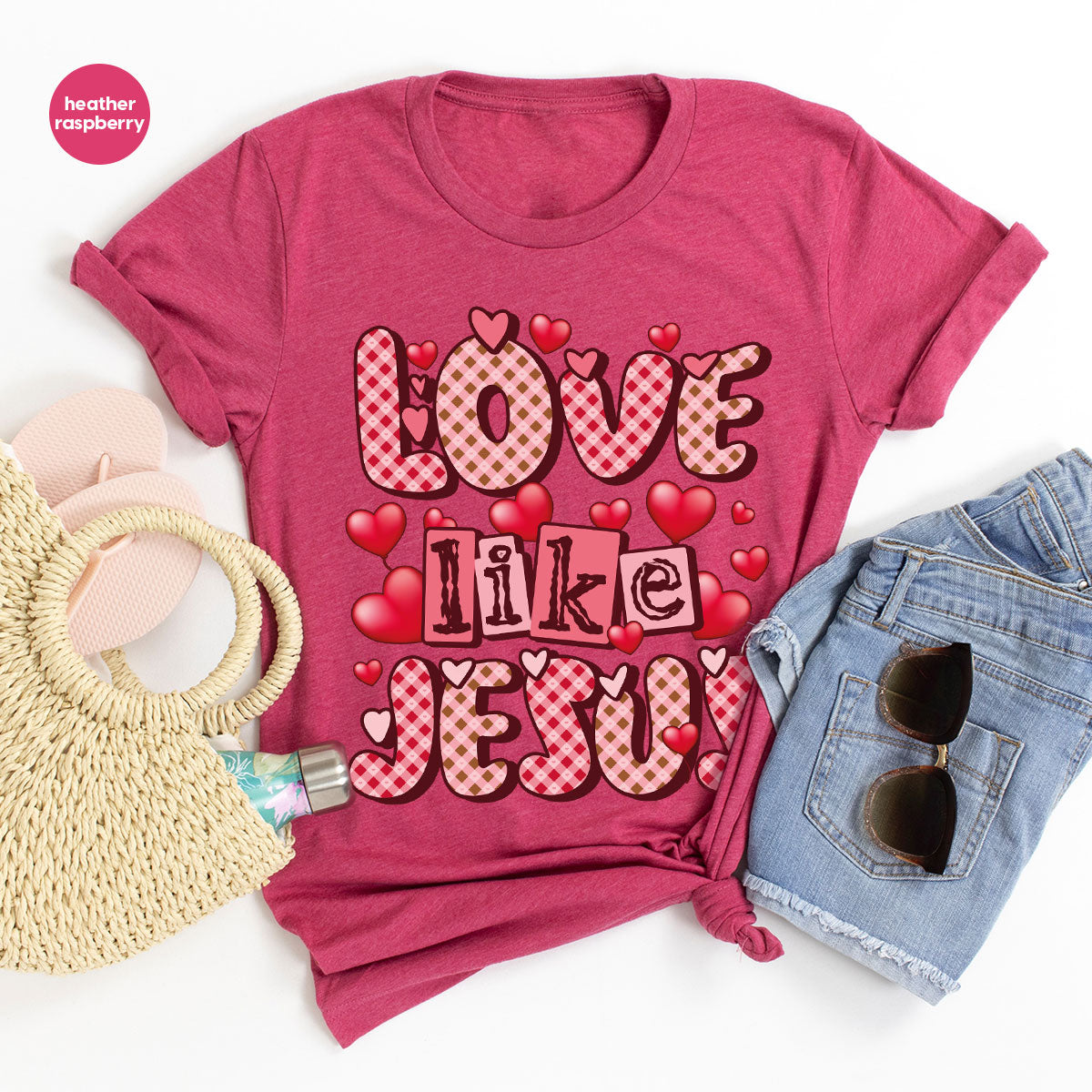 Love Like Jesus Shirt, Valentine's Day Shirt, Best Gift for Lovers