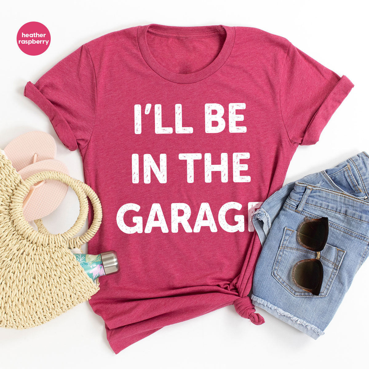 I'll Be In The Garage Shirt, Funny Garage T-Shirt, Funny Shirt For Men, Mechanic Tee