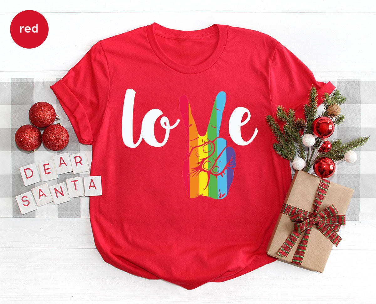 LGBT Love Shirt, LGBT Victory T-Shirt, Pride Tee, LGBT Glory Tee