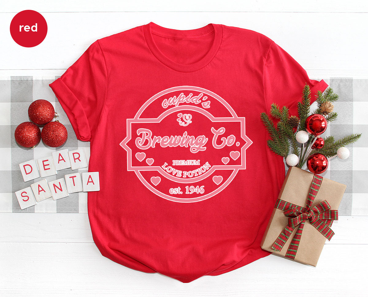 Valentine's Day Shirt, Love Poison T-Shirt, Brewing Co. Tee