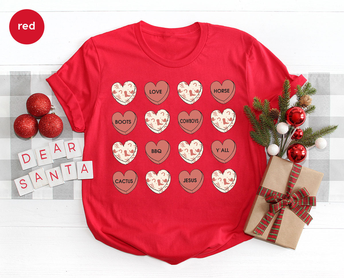 Heart Shirt, Lover Tee, Valentine's Day Heart T-Shirt, 2023 Feb 14 Shirt