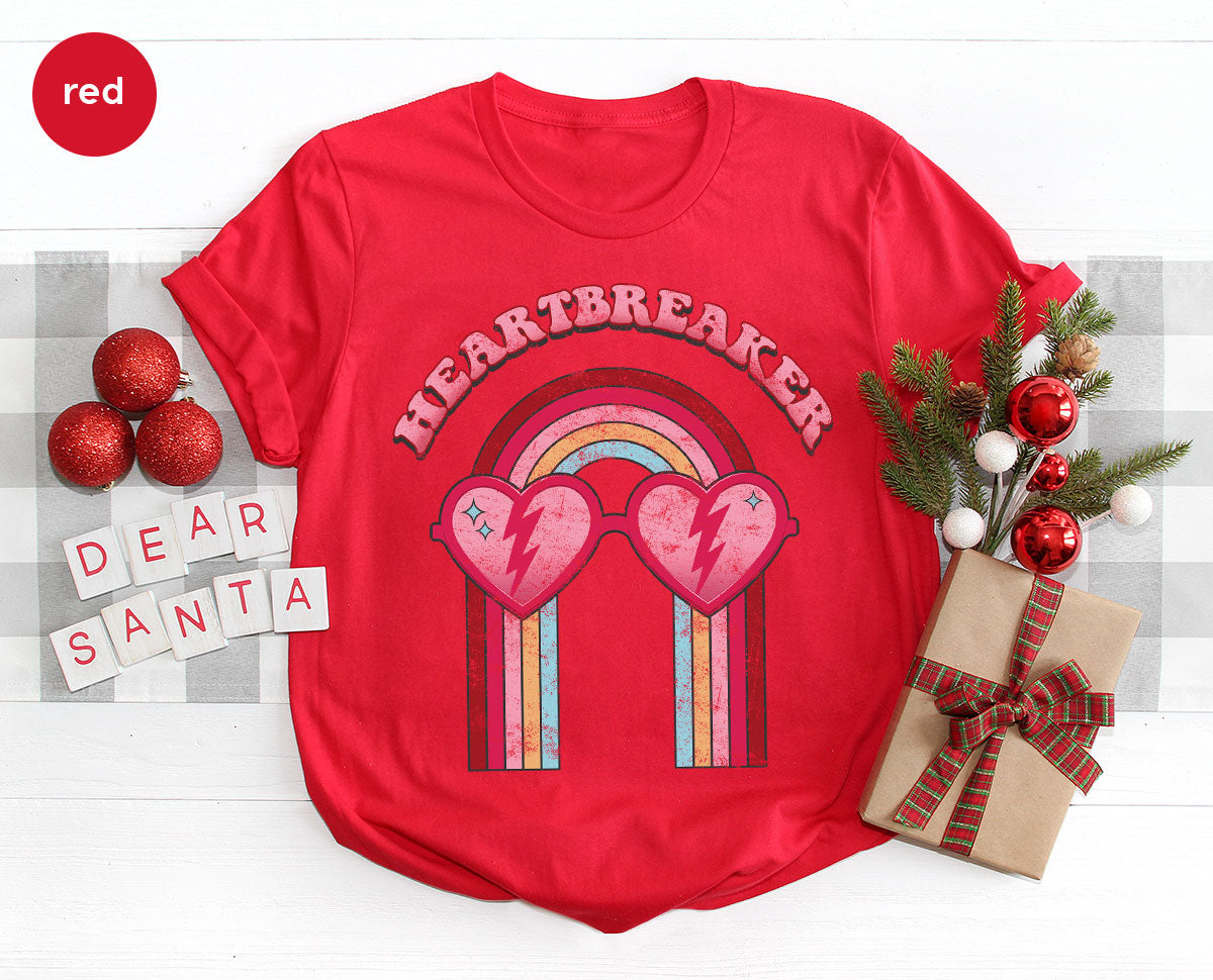 Heartbreaker Shirt, Anti Valentine's Day T-Shirt, Gift for Anti Love Shirt