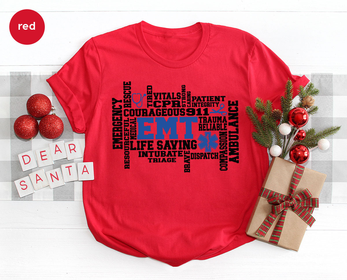 EMT Shirt, Gift For Paramedics, Life Saving T-Shirt
