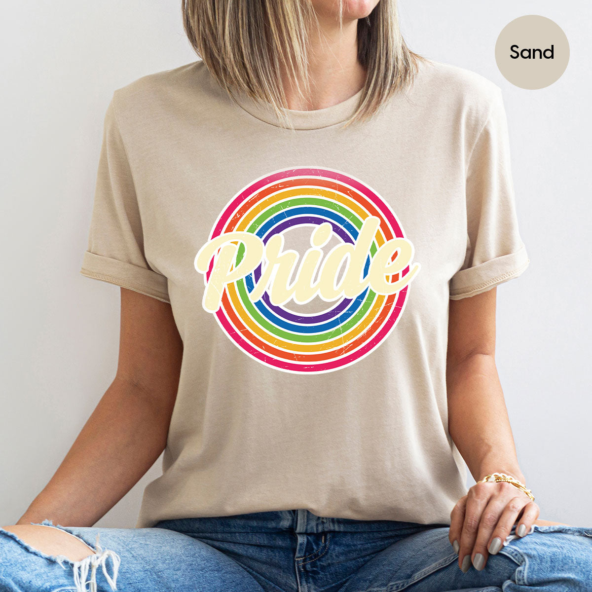 Pride Shirt, LGBT T-Shirt, Pride Tee, Rainbow Graphic Shirt