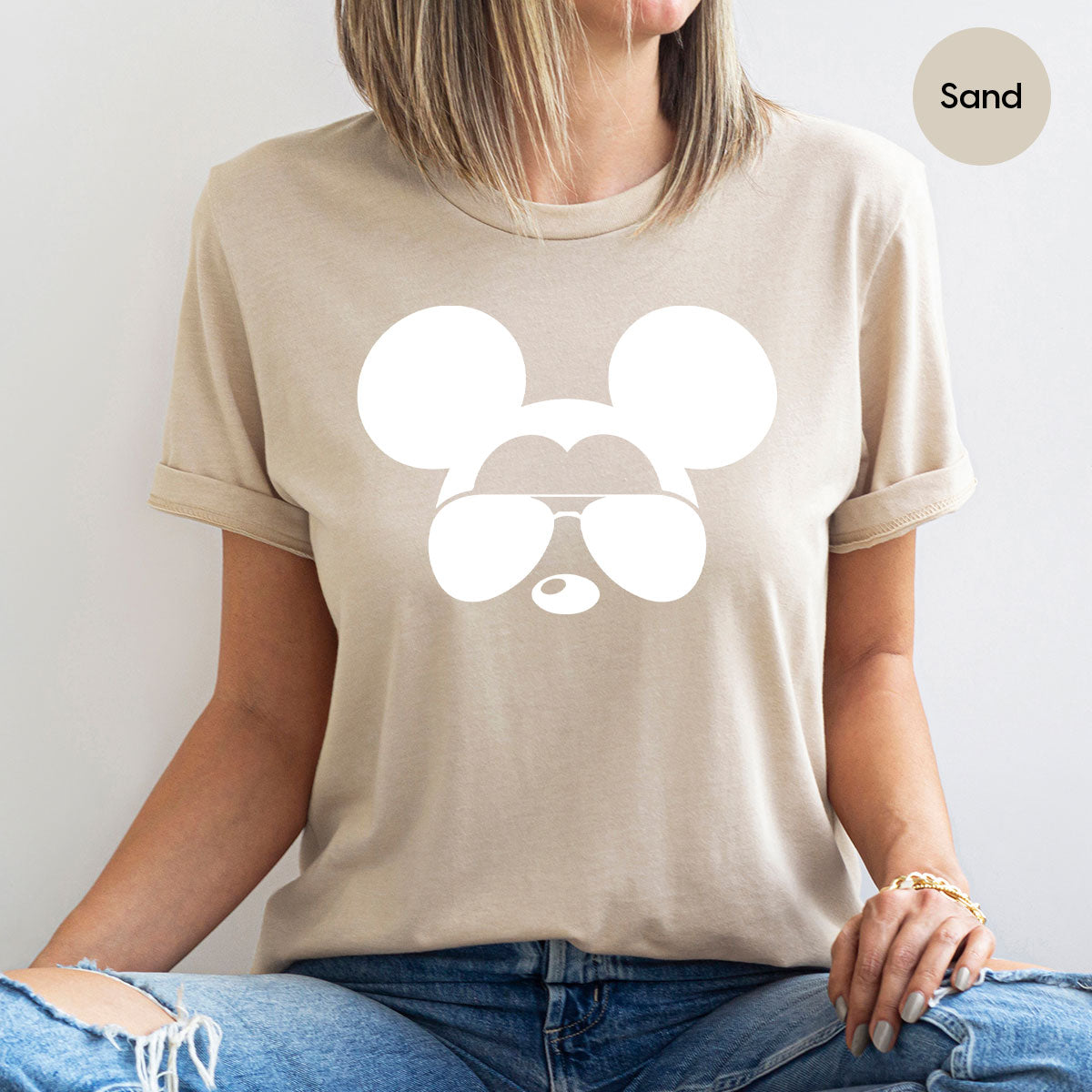 Disney Sweatshirt, Disney Mickey Graphic Tee for Kids, Disney Gift for Kids, Mickey Silhouette Unisex Shirt, Disney Family Shirt