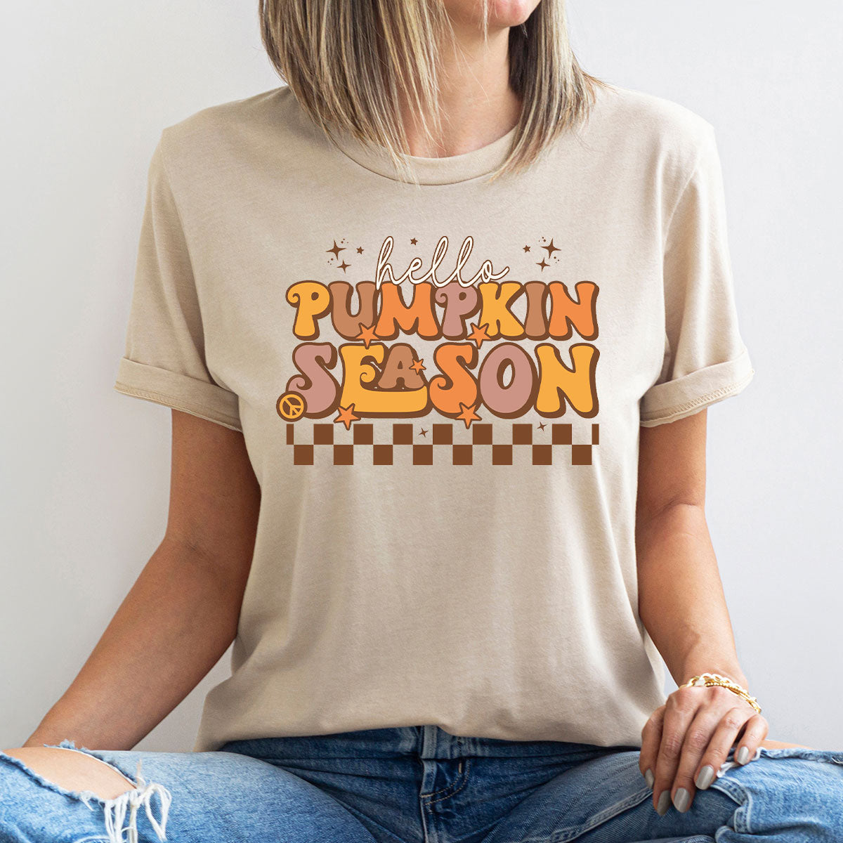 Pumpkin Season Shirt, Thanksgiving 2022 Shirt, Thanksgiving Pumpkin Design Tee