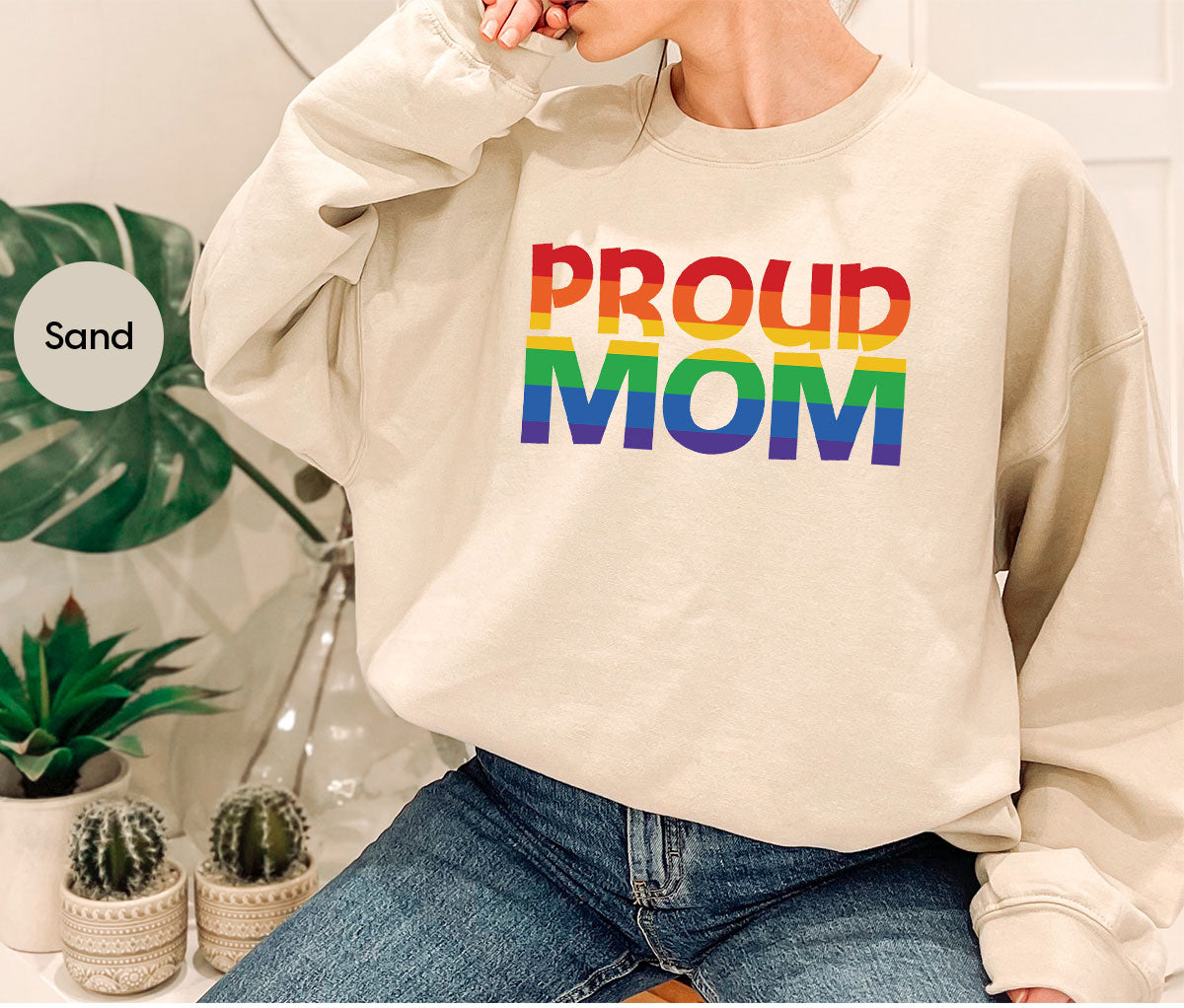 Proud Mom Shirt, LGBT Mom T-Shirt, LGBT Proud Tee