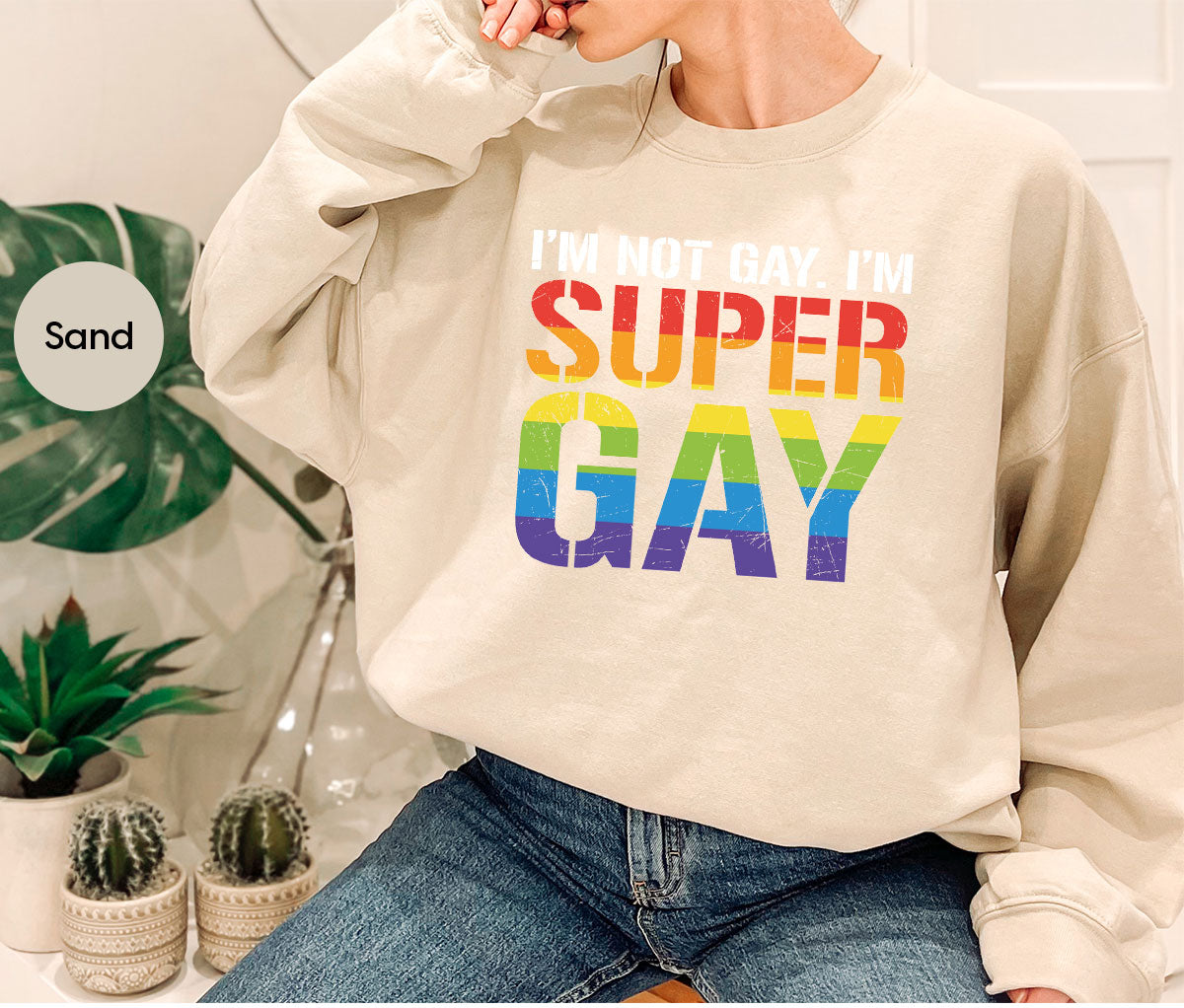 Super Gay Shirt, LGBT Power T-Shirt, Super Gay LGBT Tee