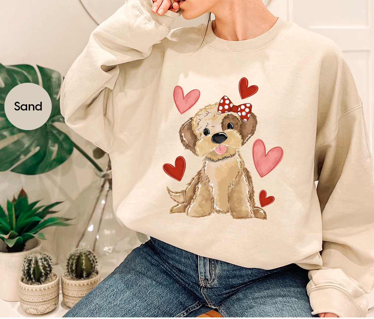 Sweet Dog Shirt, Valentine's Day Dog Lover Shirt, Pet T-Shirt, Pet Lover Tee