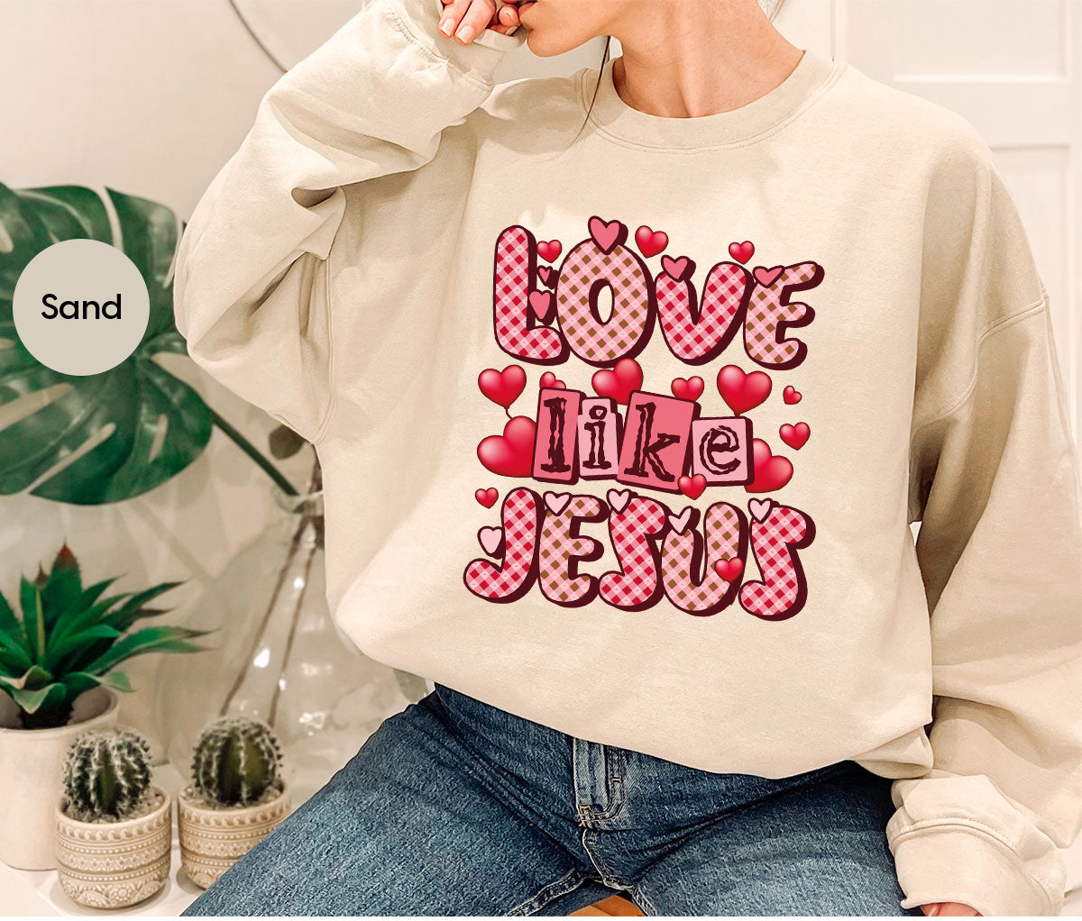 Love Like Jesus Shirt, Valentine's Day Shirt, Best Gift for Lovers