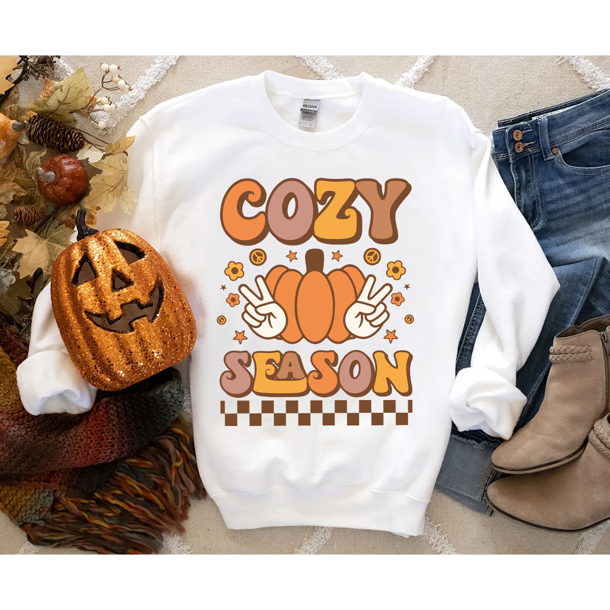 Cozy Thanksgiving Shirt, Funny Thanksgiving T-Shirt, Cozy Season Gee