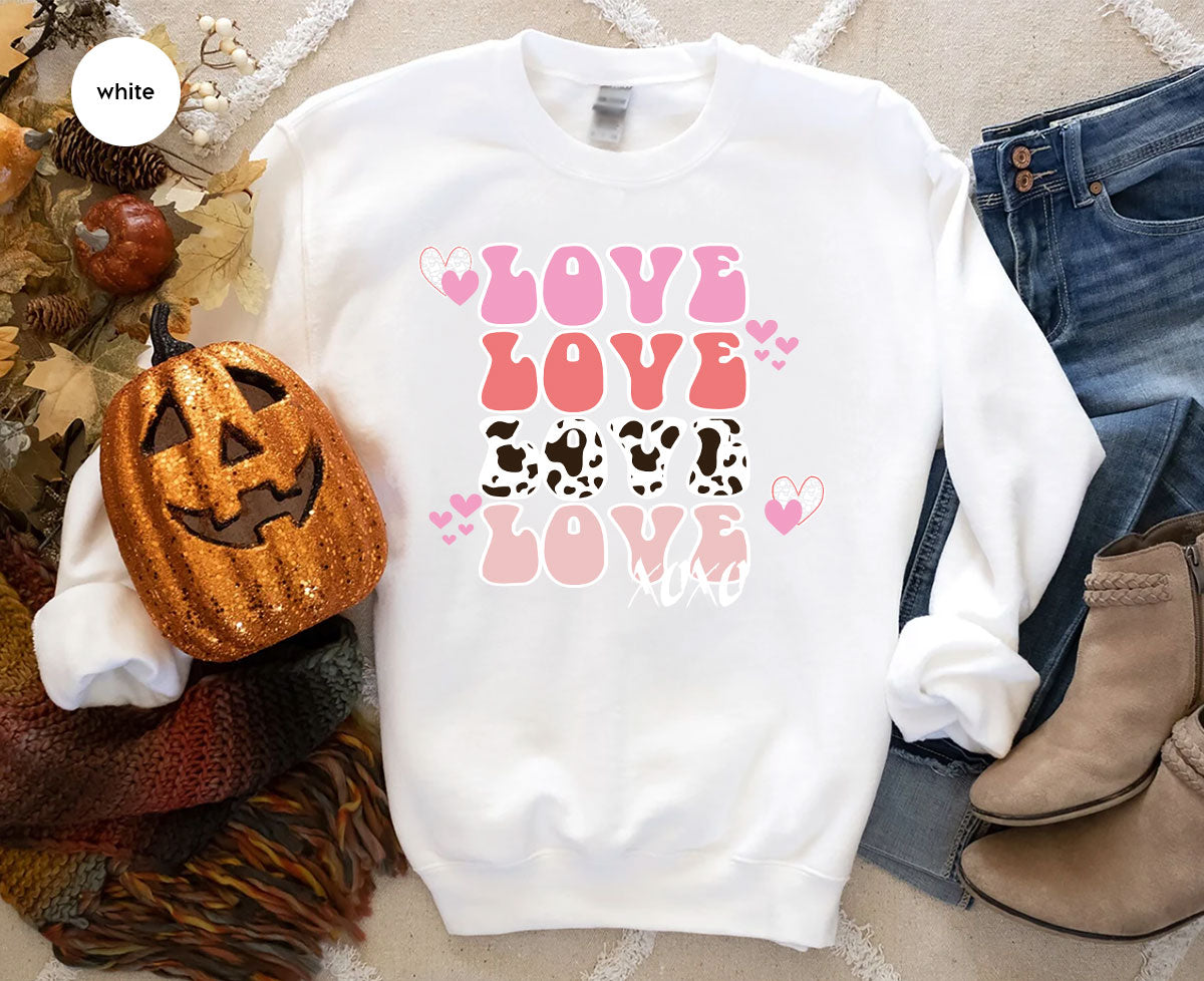 Love Shirt, Love Day T-Shirt, Valentine's Day Tee, 2023 Valentine's Day Gift