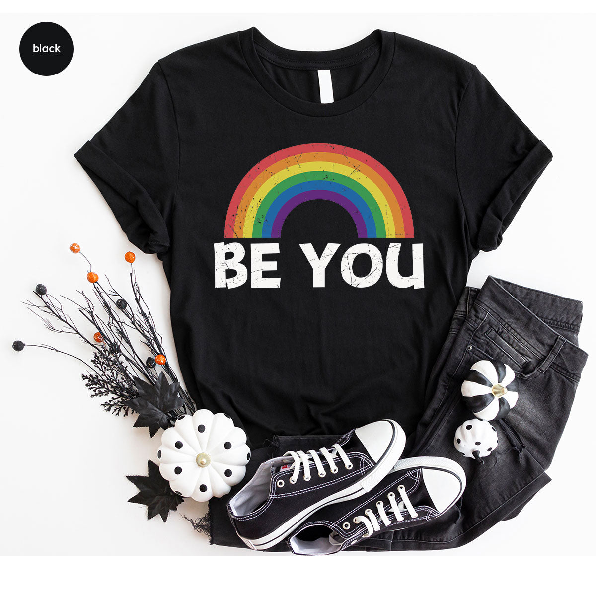 Rainbow T-Shirt, Be You Shirt, LGBT Pride Shirt, LGBT T-Shirt