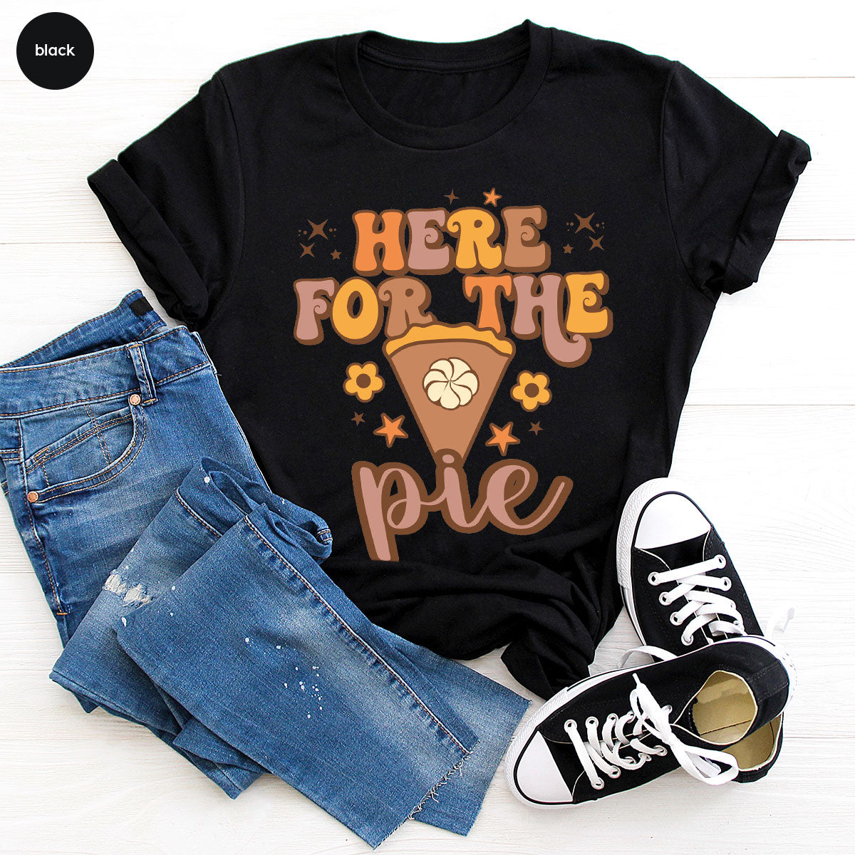 Thanksgiving Pie T-Shirt, Thanksgiving Gift For Family, Thanksgiving Desing Tee