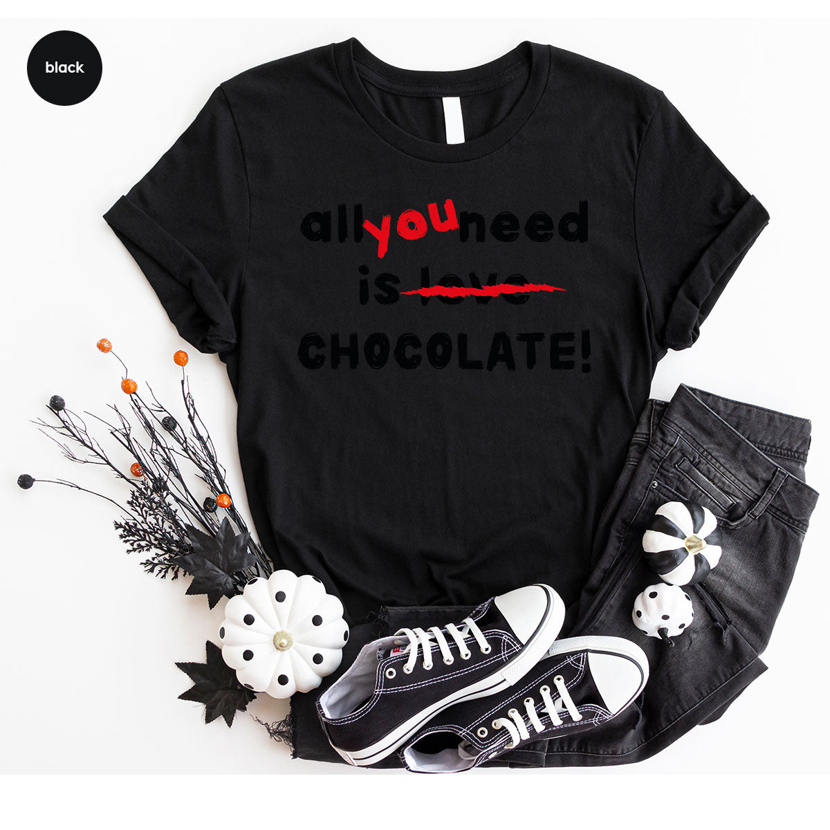 Anti Love Shirt, Chocolate T-Shirt, Anti Valentine's Day T-Shirt