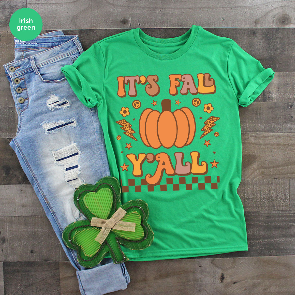 Halloween Fall Shirt, It's Y'Fall T-Shirt, Halloween Fall Hoodie, Long Sleeve and Short Sleeve Shirts