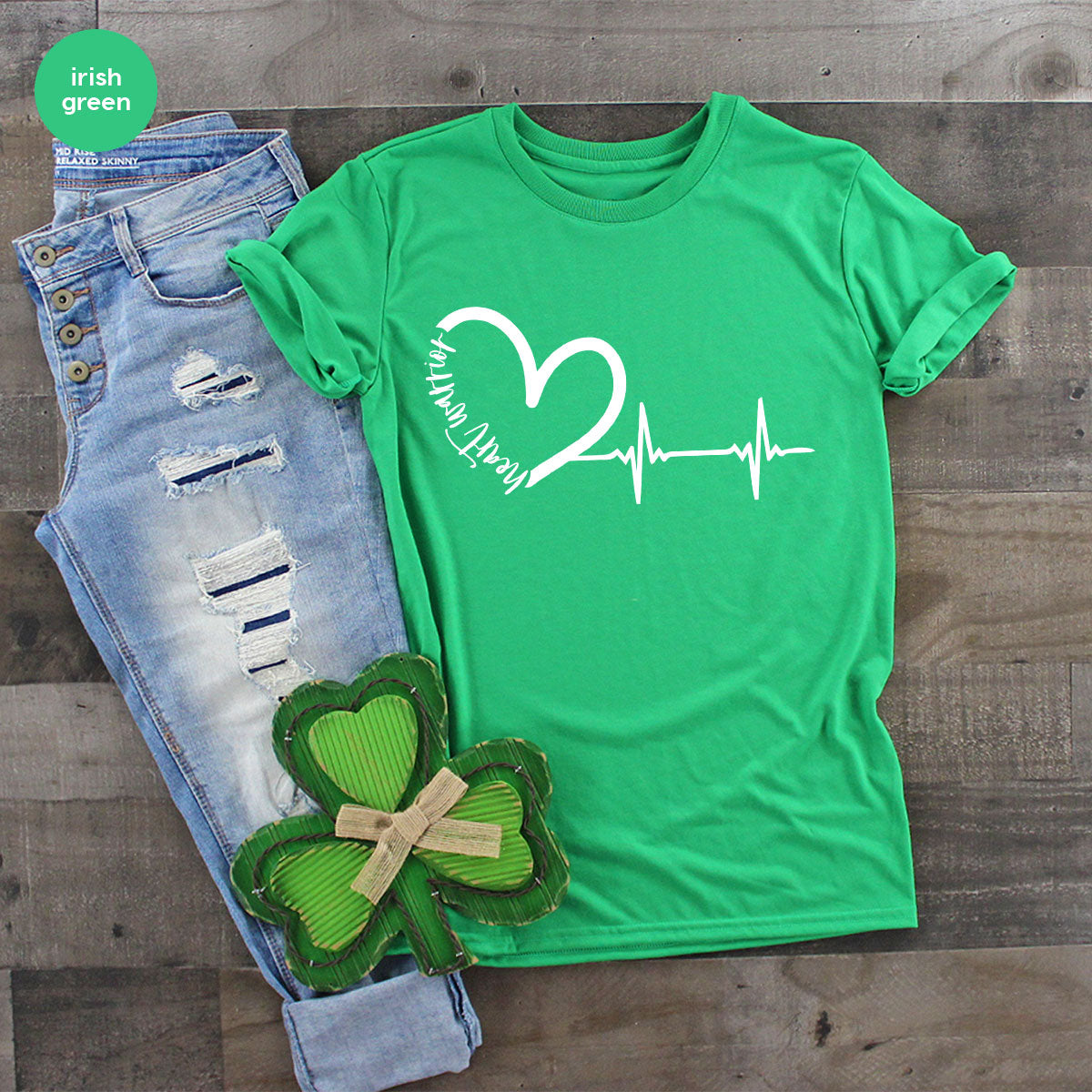 Heart Shirt, Valentine's Day T-Shirt, Valentine's Day Heart Tee