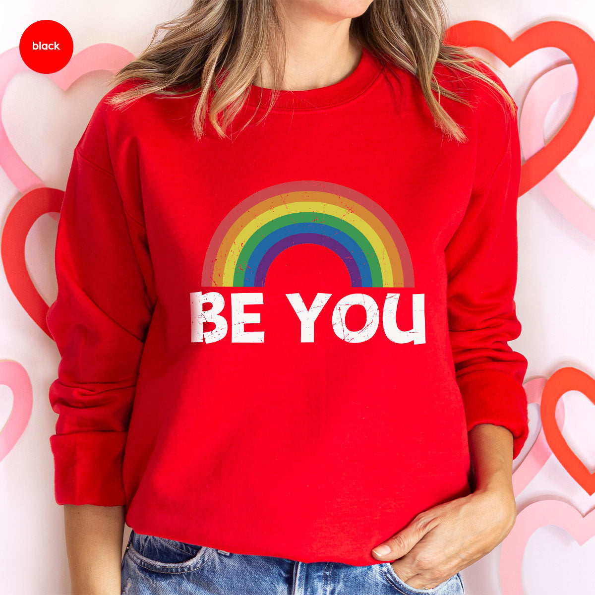 Rainbow T-Shirt, Be You Shirt, LGBT Pride Shirt, LGBT T-Shirt