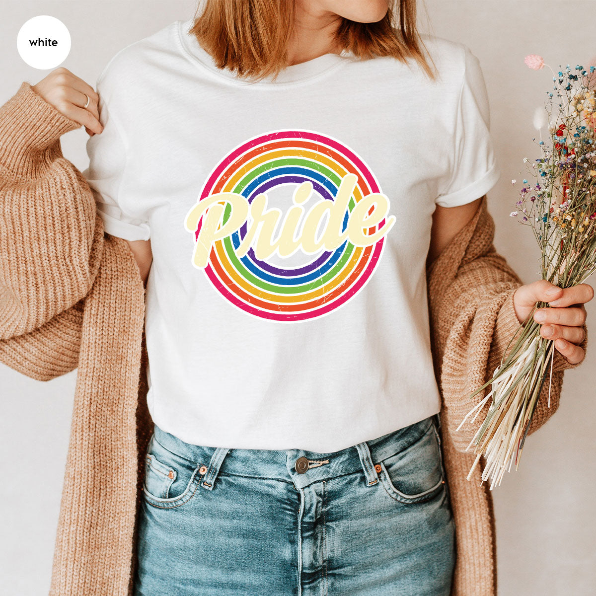 Pride Shirt, LGBT T-Shirt, Pride Tee, Rainbow Graphic Shirt