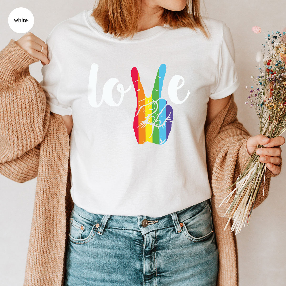 LGBT Love Shirt, LGBT Victory T-Shirt, Pride Tee, LGBT Glory Tee