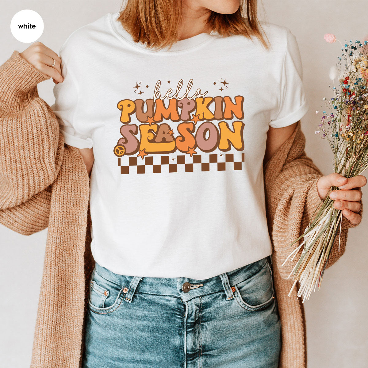 Pumpkin Season Shirt, Thanksgiving 2022 Shirt, Thanksgiving Pumpkin Design Tee