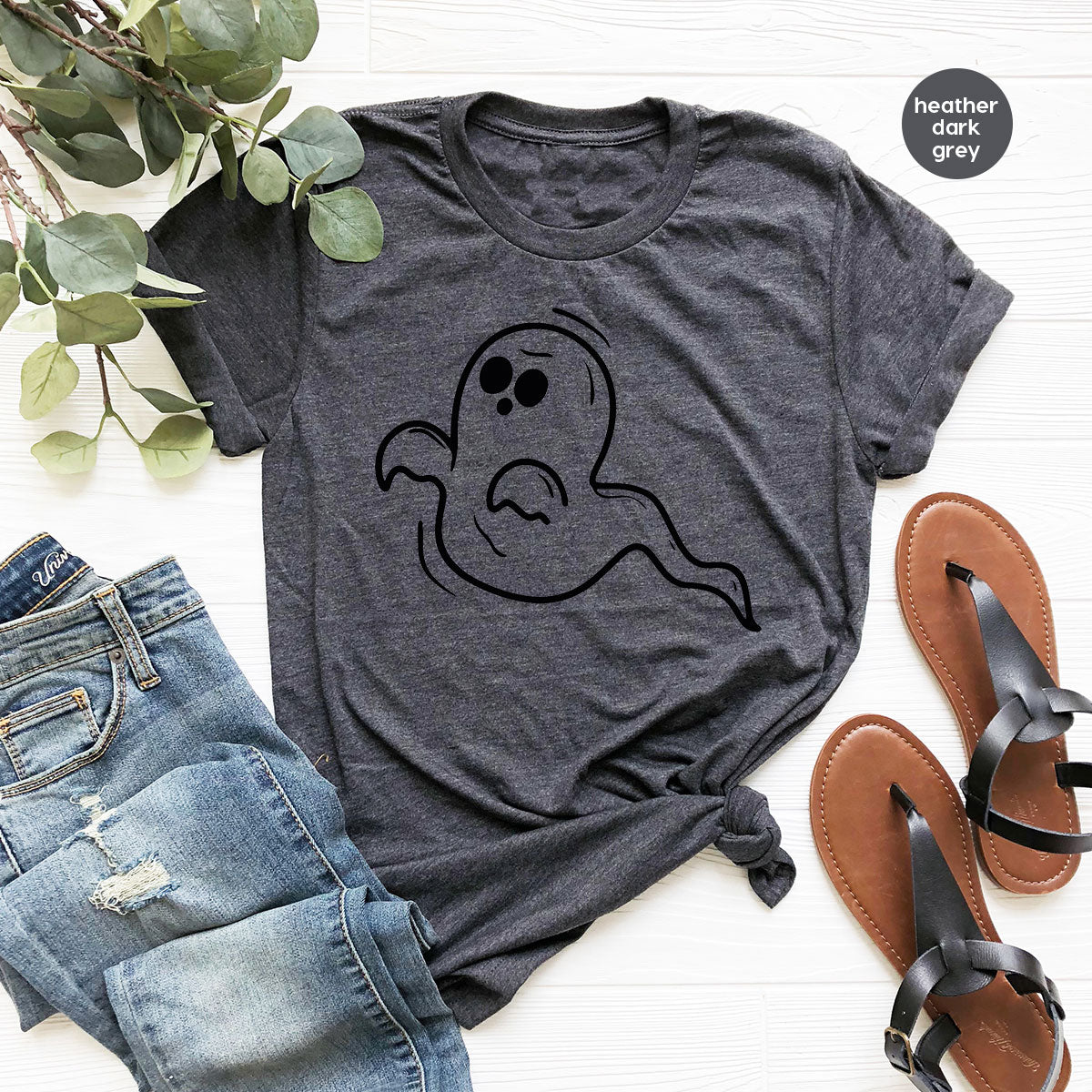 Halloween Ghost T-Shirt, Best Halloween Shirt Design, Halloween Boo Shirt