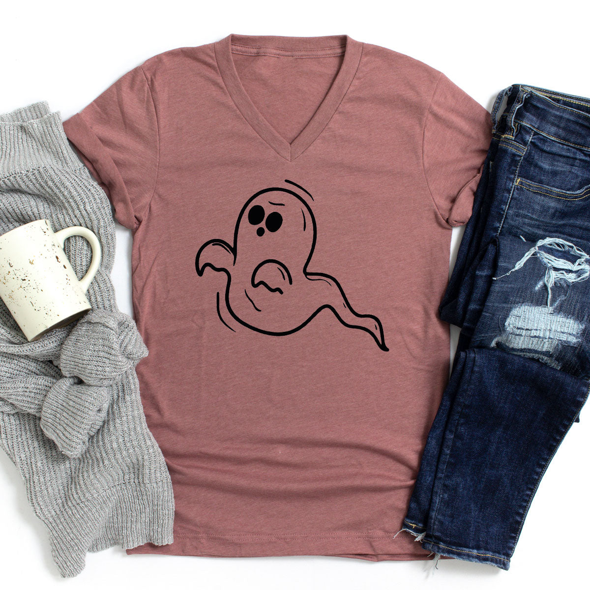 Halloween Ghost T-Shirt, Best Halloween Shirt Design, Halloween Boo Shirt