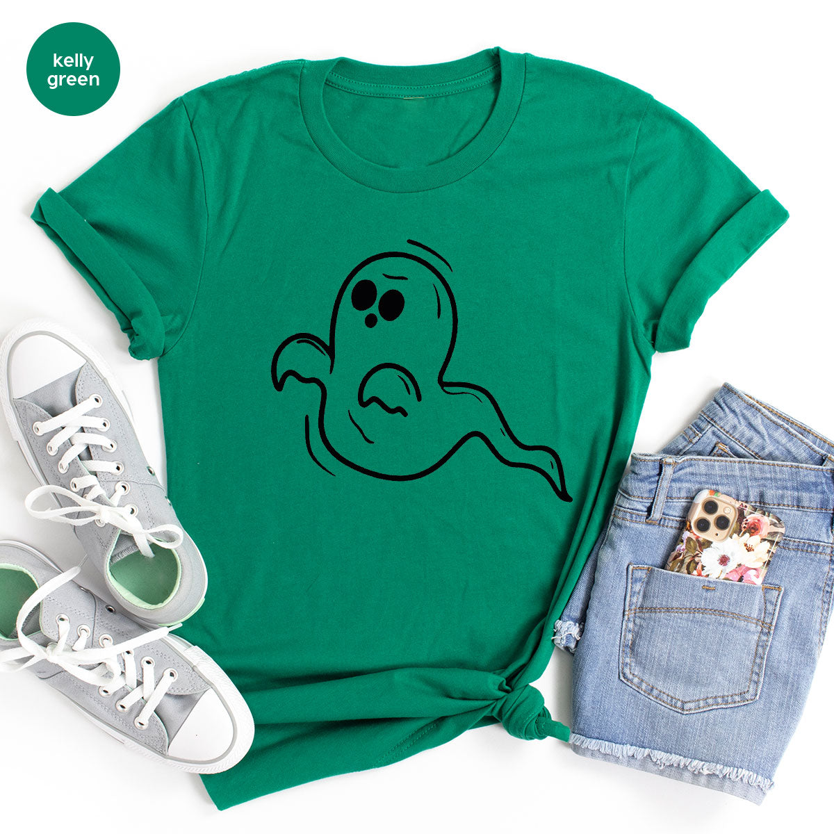 Halloween Ghost T-Shirt, Best Halloween Shirt Design, Halloween Boo Shirt
