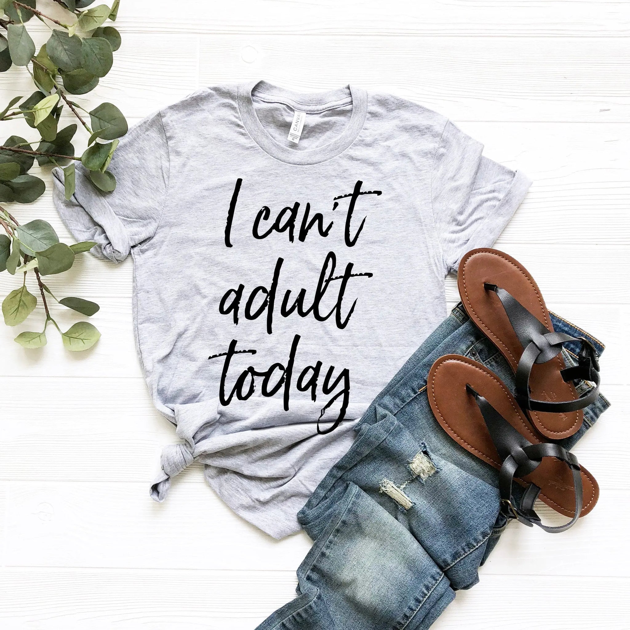 Funny Shirt, Sarcastic Shirt, Funny Tshirts, Funny Shirts, I can't Adult today, Sassy, Funny Tshirt Sayings, Funny Tshirts For Women - Fastdeliverytees.com