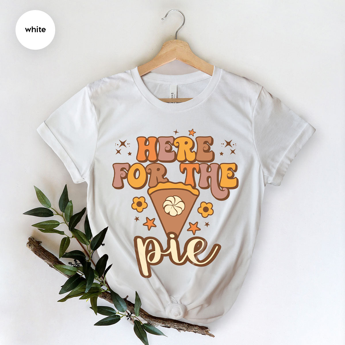 Here For The Pie Shirt, Funny Halloween Shirt, Cute Halloween Hoodie and Sweatshirt