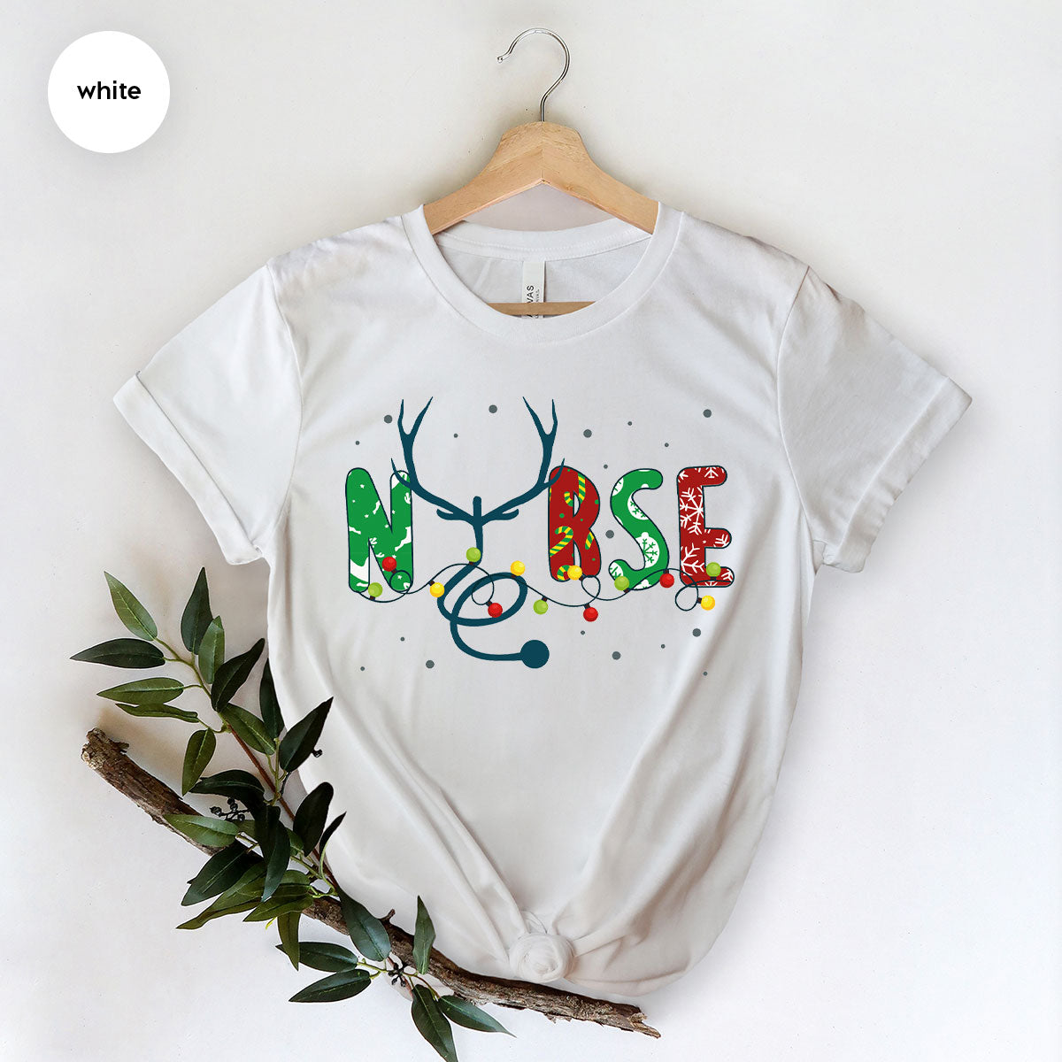 Christmas Nurse Shirt, Health Employee Christmas T-Shirt, Christmas Gift for Nurses