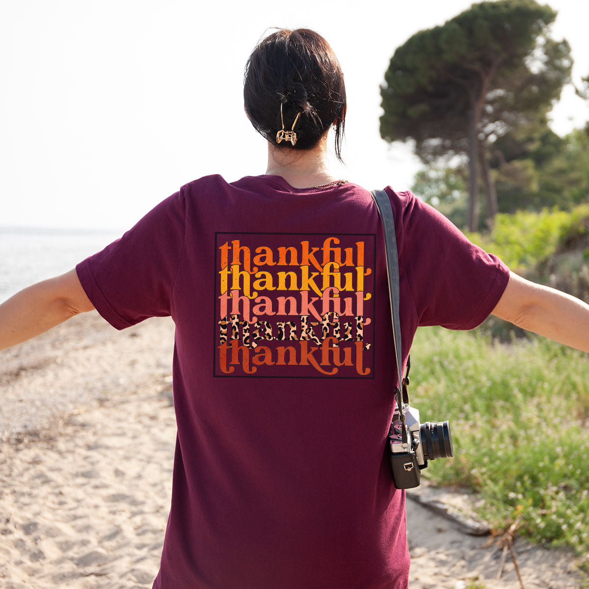 Fall T-Shirt, Thanksgiving Shirt, Fall Vibes Hoodie, Fall T-Shirt Women, Thankful T-Shirt