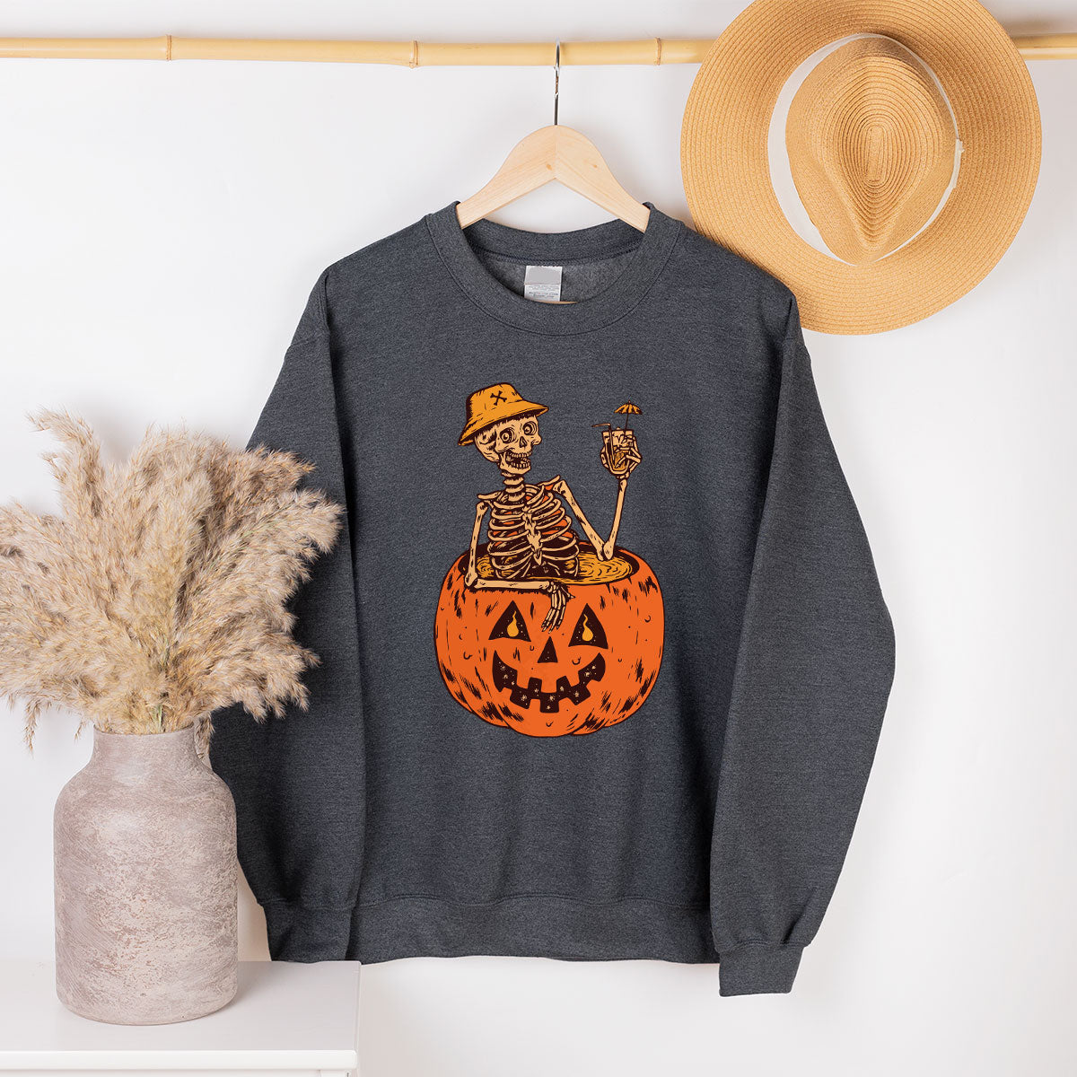 Halloween Funny Pumpkin Hoodie, Funny Halloween Sweatshirt, Horror Halloween Design