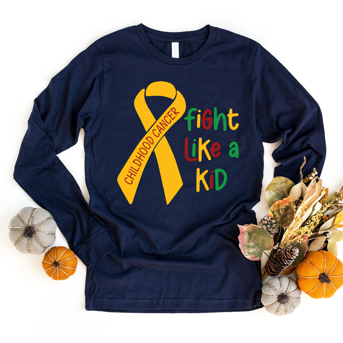 Fighting Like A Kid Shirt, Cancer Fight Shirt, Childhood Canver Fighter t-Shirt, Gift For Cancer Kids