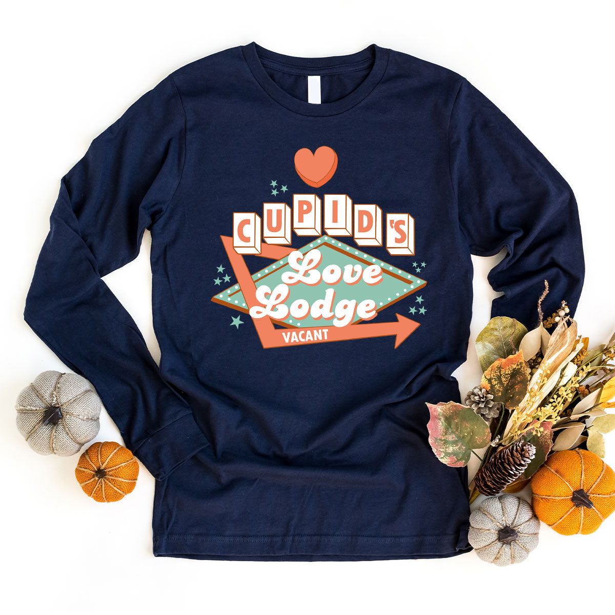 Love Lodge T-Shirt, Valentine's Day Tee, Cupid' Love Lodge Tee, Valentine Shirt