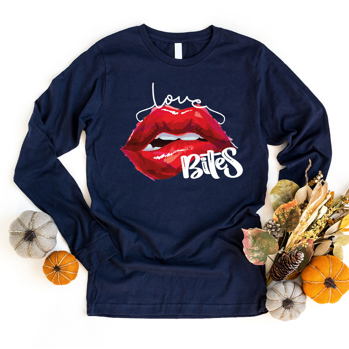 Cool Valentine's Day T-Shirt, Bite Shirt, Cute Lips Tee, Valentine Gift