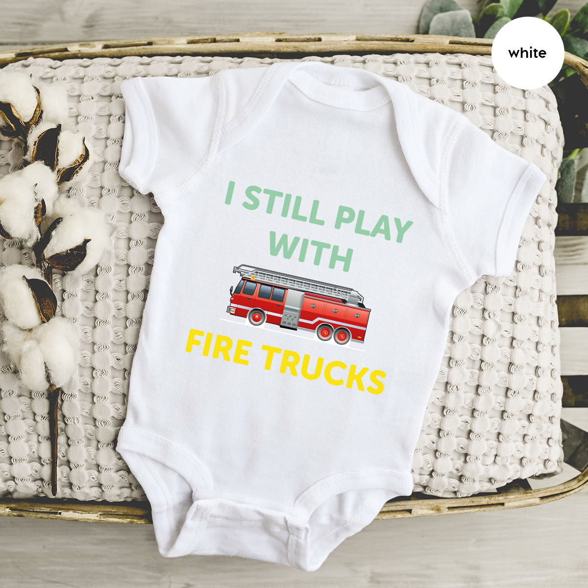 Fire Truck Shirt, Funny Fire Fighter T-Shirt, Fireman Tee