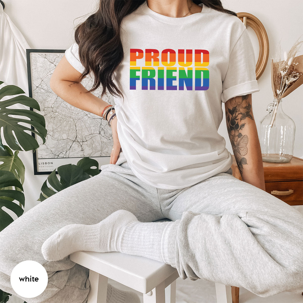 LGBT Friendship Shirt, Proud Friend T-Shirt, LGBT Gift Tee