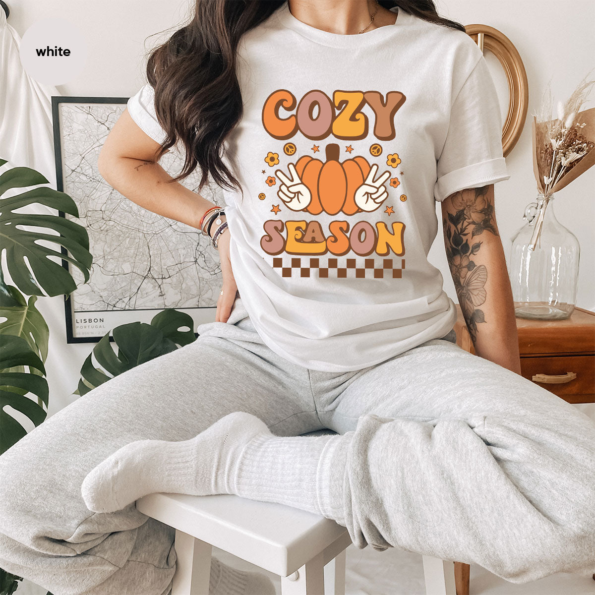 Cozy Thanksgiving Shirt, Funny Thanksgiving T-Shirt, Cozy Season Gee