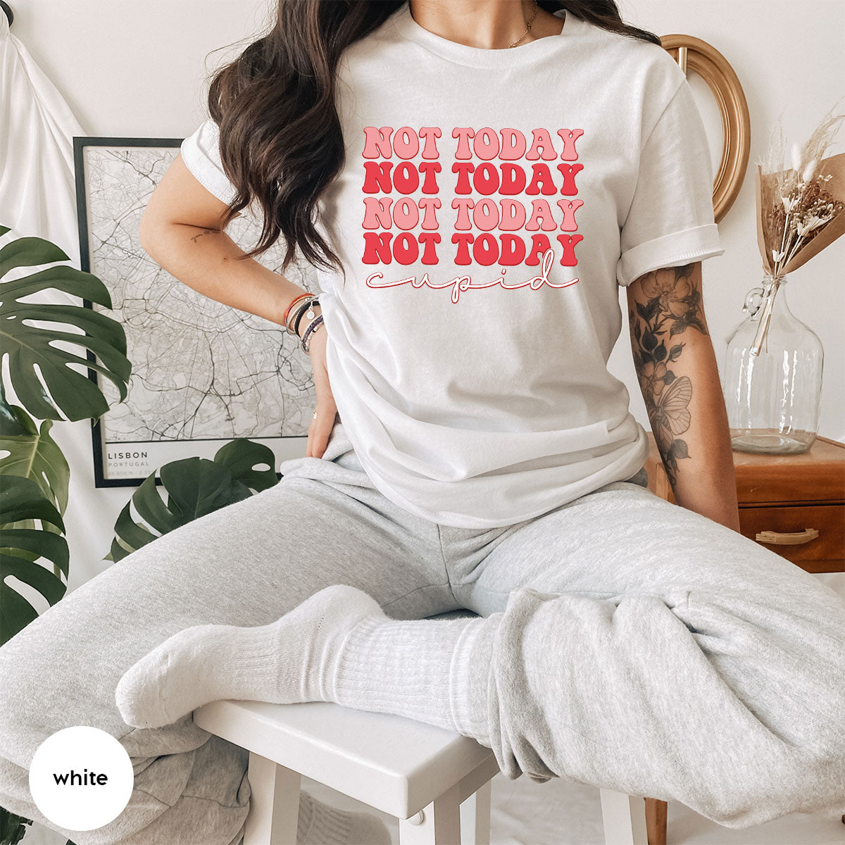 Not Today Shirt, Cupid T-Shirt, Cute Tee