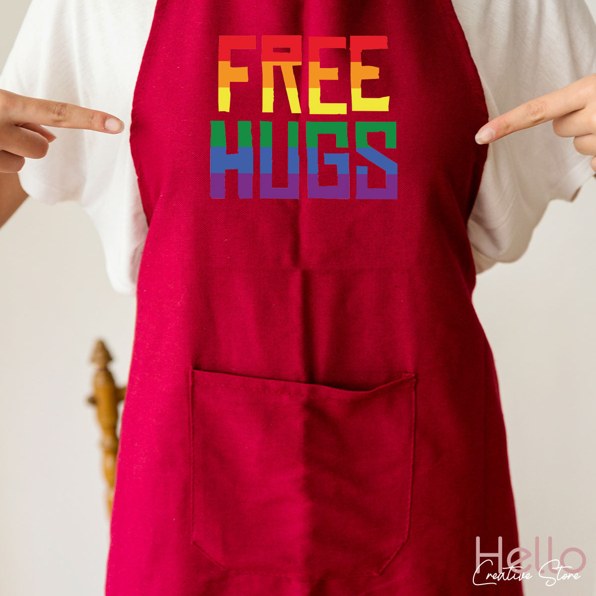 Cute LGBT Shirt, Free Hugs T-Shirt, Lovely Pride T-Shirt for LGBT