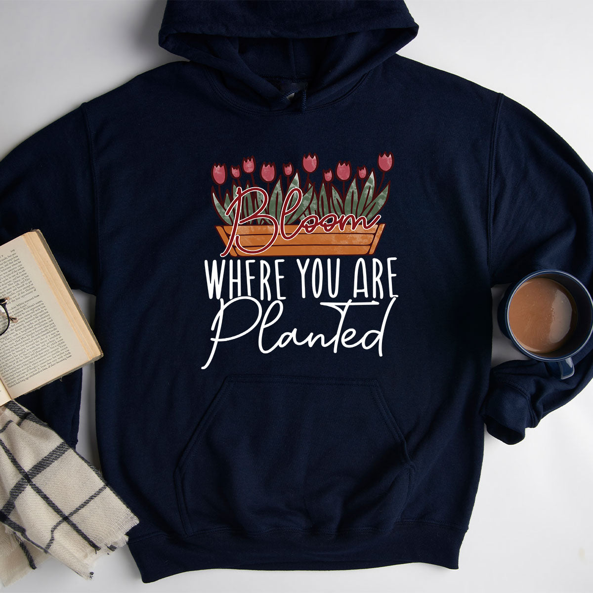 Garden Shirt, Plant Lover Gift, Inspirational Flower Shirt, Positive Shirts For Women, Bloom Where You Are Planted Shirt, Plant Crewneck Garden Shirt, Plant Lover Gift, Inspirational Flower Shirt